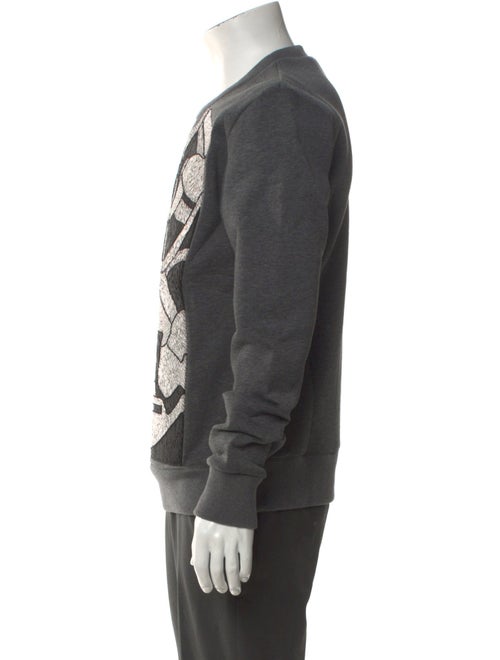 Neil Barrett Graphic Print Crew Neck Pullover