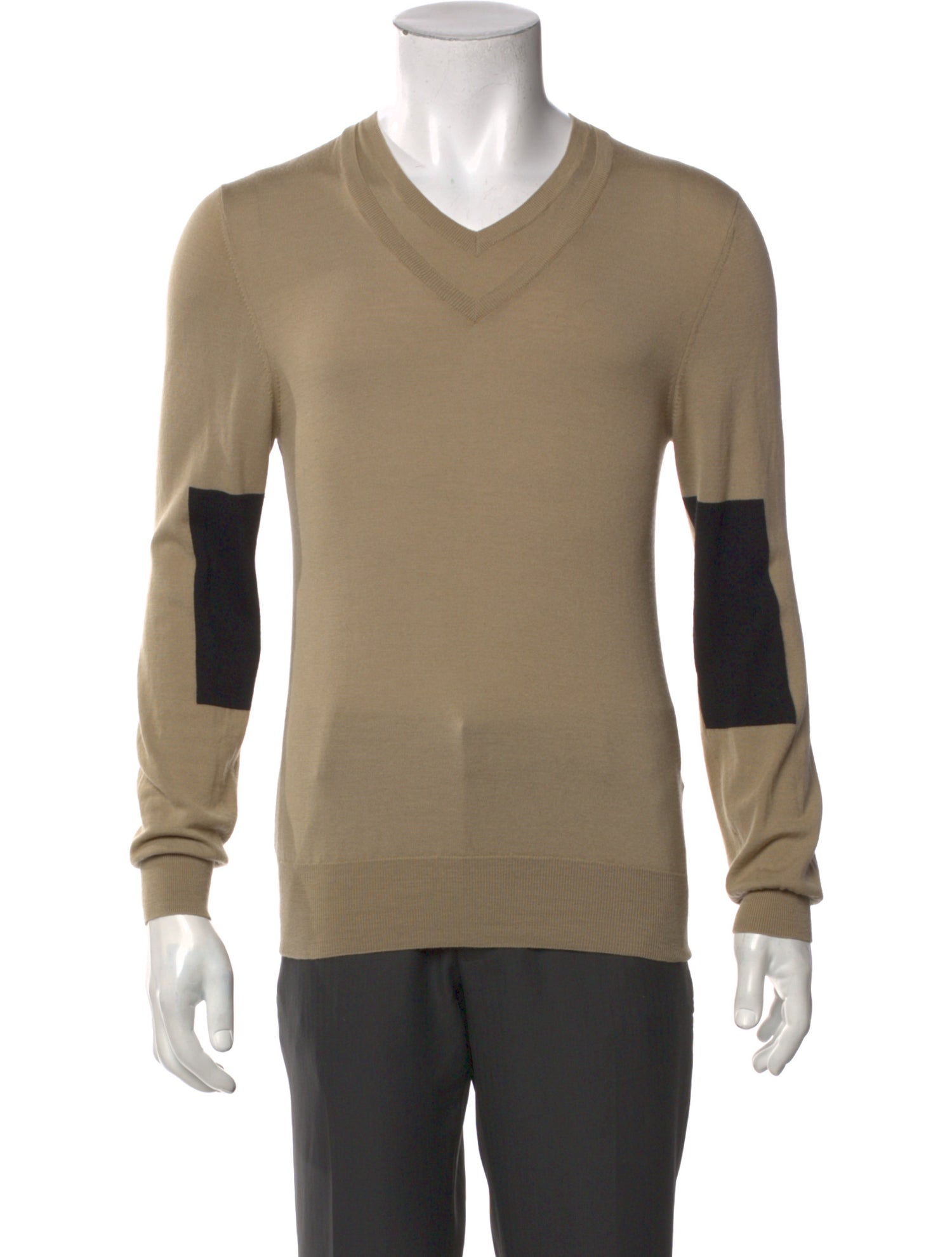 Neil Barrett Virgin Wool V-Neck Pullover