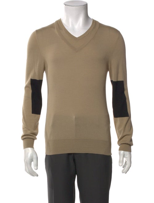 Neil Barrett Virgin Wool V-Neck Pullover