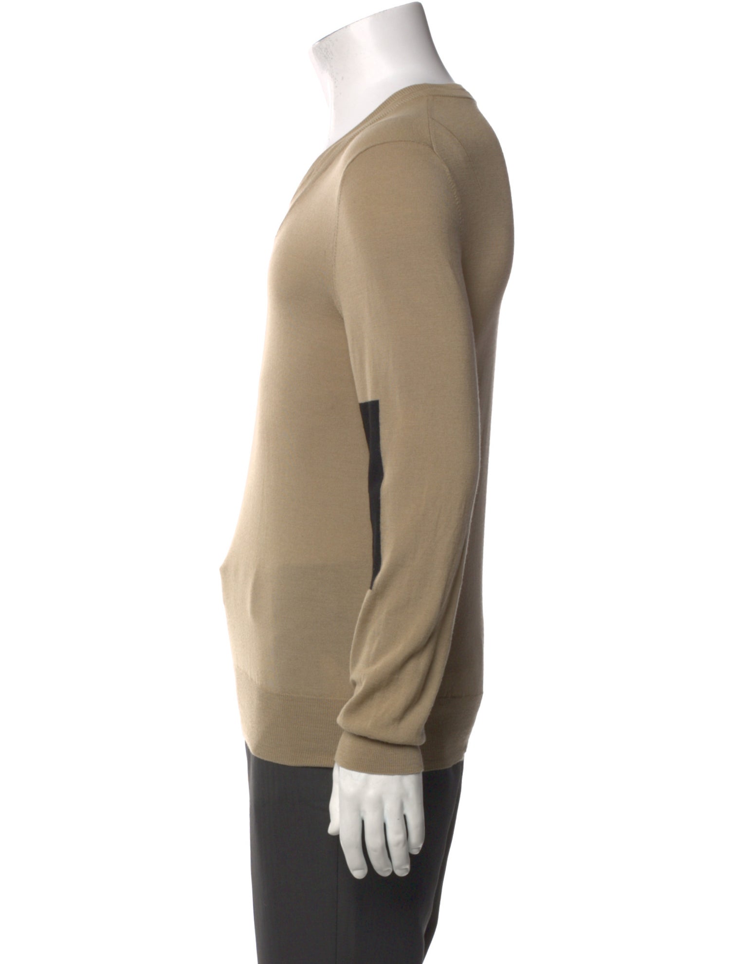 Neil Barrett Virgin Wool V-Neck Pullover