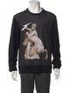 Neil Barrett Graphic Print Crew Neck Sweatshirt