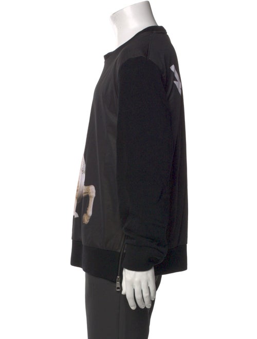 Neil Barrett Graphic Print Crew Neck Sweatshirt