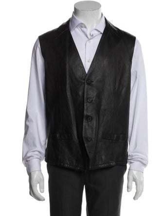 Neil Barrett Leather Vest