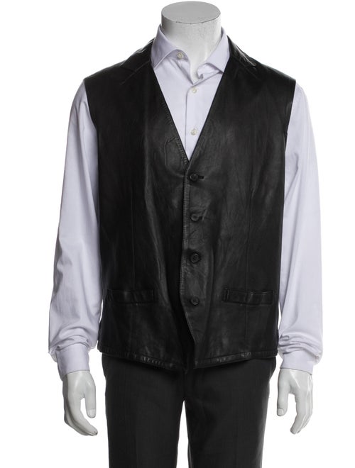 Neil Barrett Leather Vest
