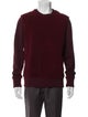 Neil Barrett Leather Crew Neck Sweatshirt