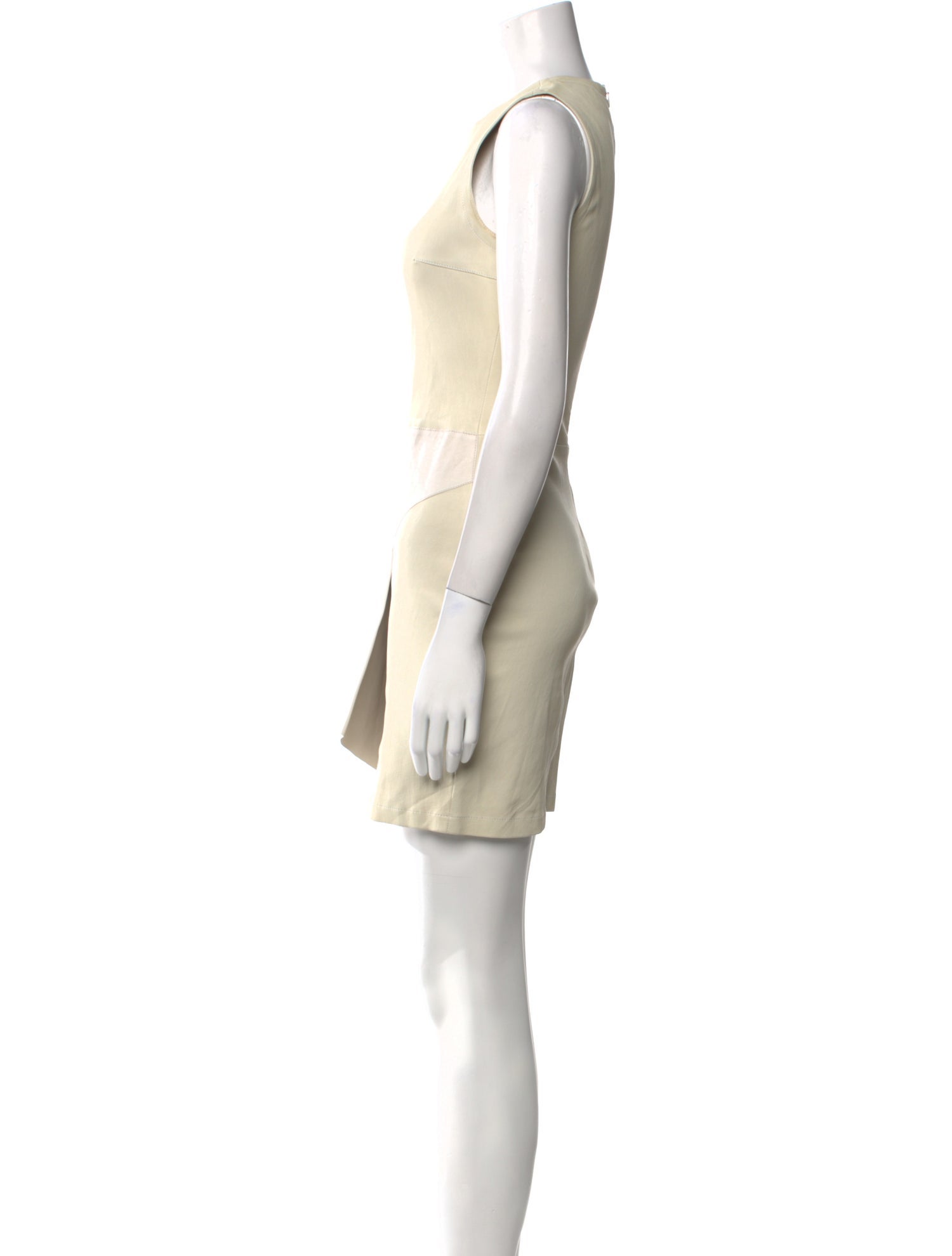 Neil Barrett Leather Mini Dress