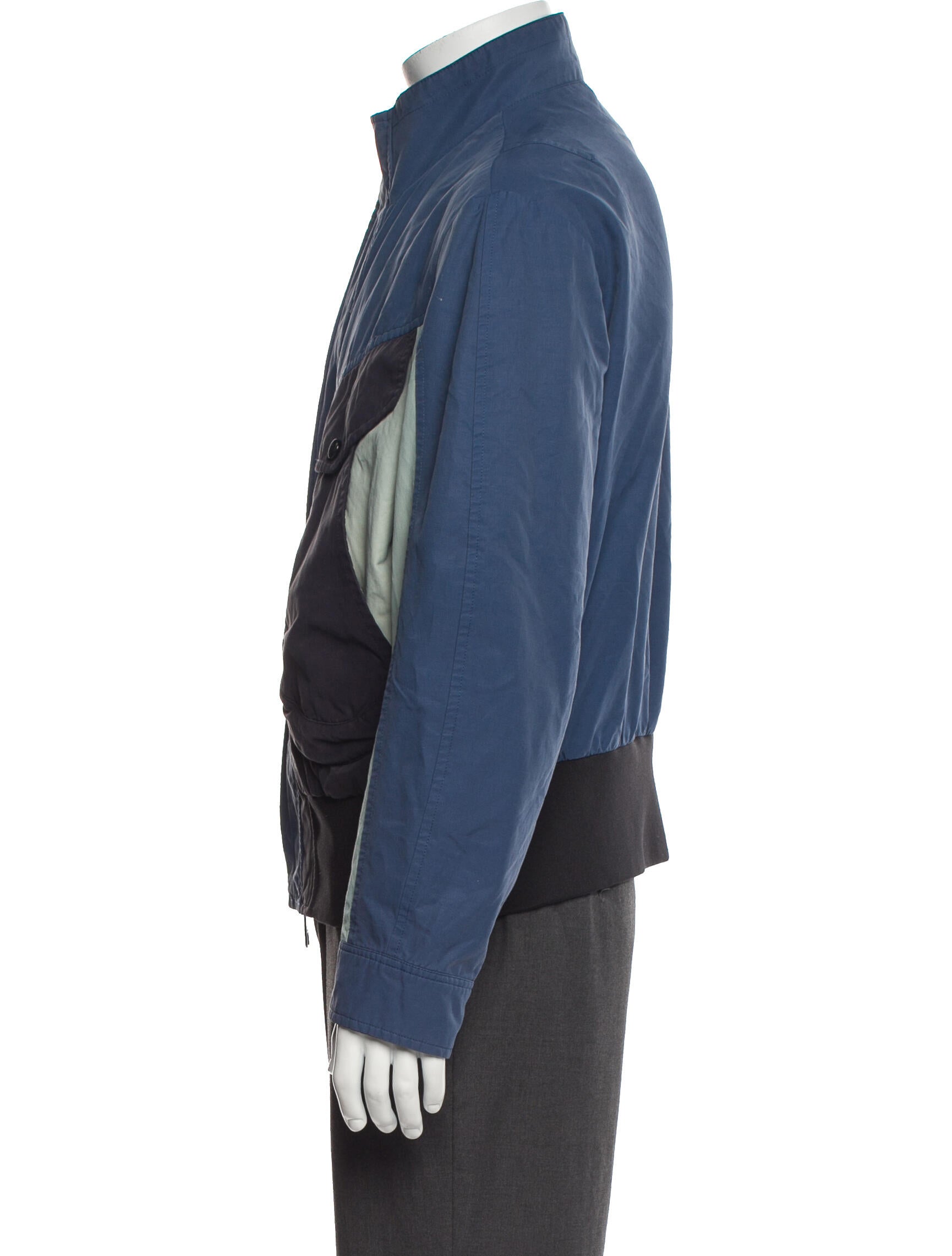 Neil Barrett Colorblock Pattern Windbreaker