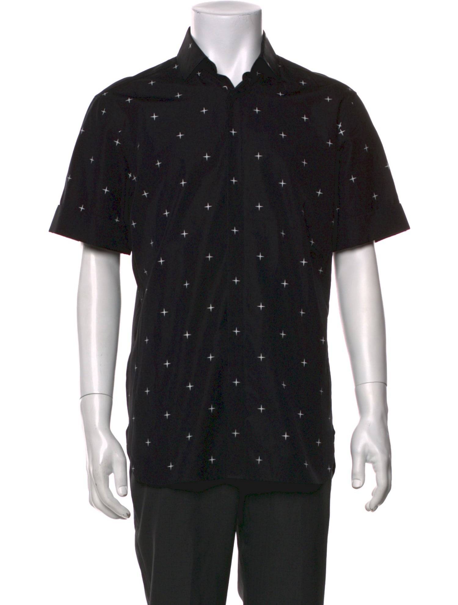 Neil Barrett Printed Short Sleeve Shirt w/ Tags