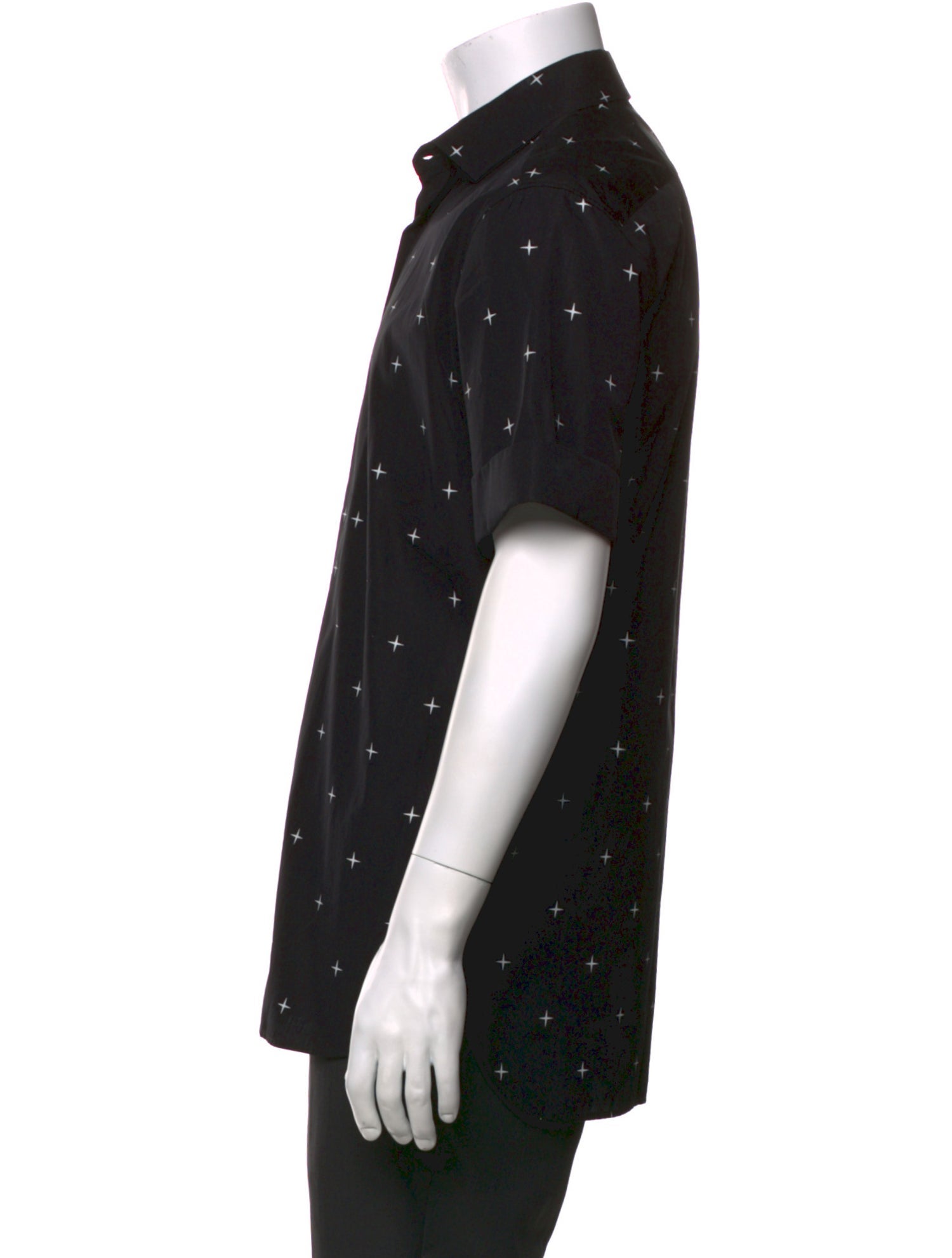 Neil Barrett Printed Short Sleeve Shirt w/ Tags