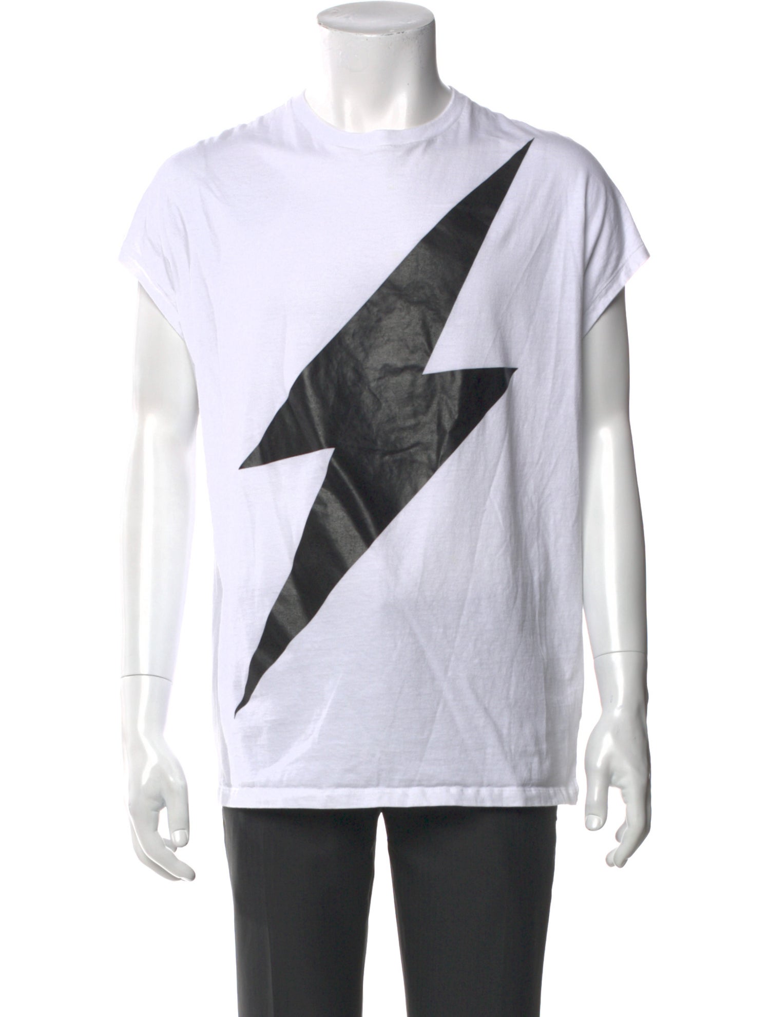 Neil Barrett Graphic Print Crew Neck T-Shirt