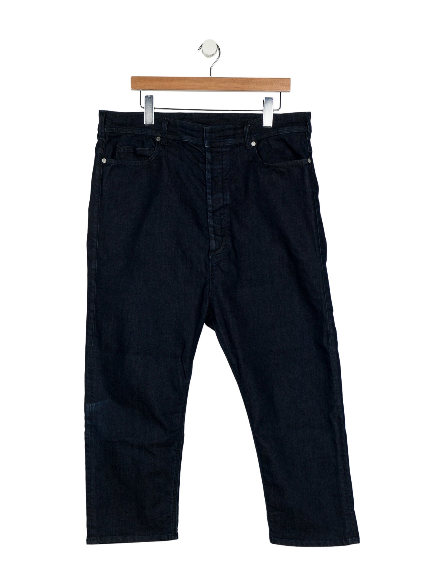 Neil Barrett High-Rise Straight Leg Jeans