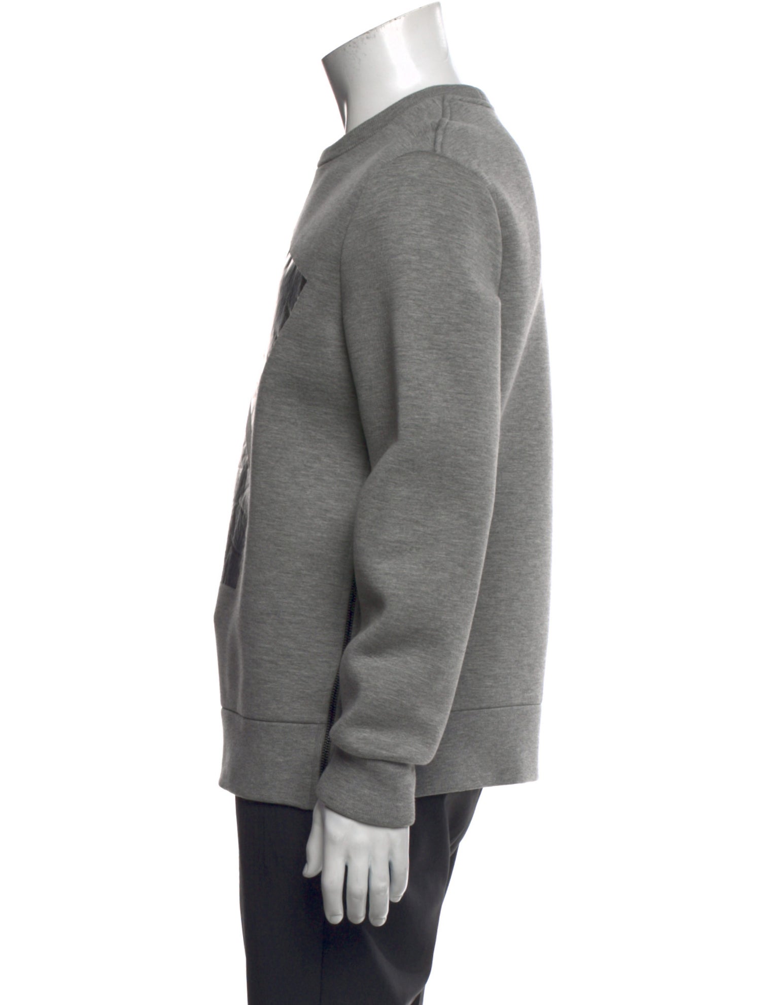 Neil Barrett Graphic Print Crew Neck Sweatshirt