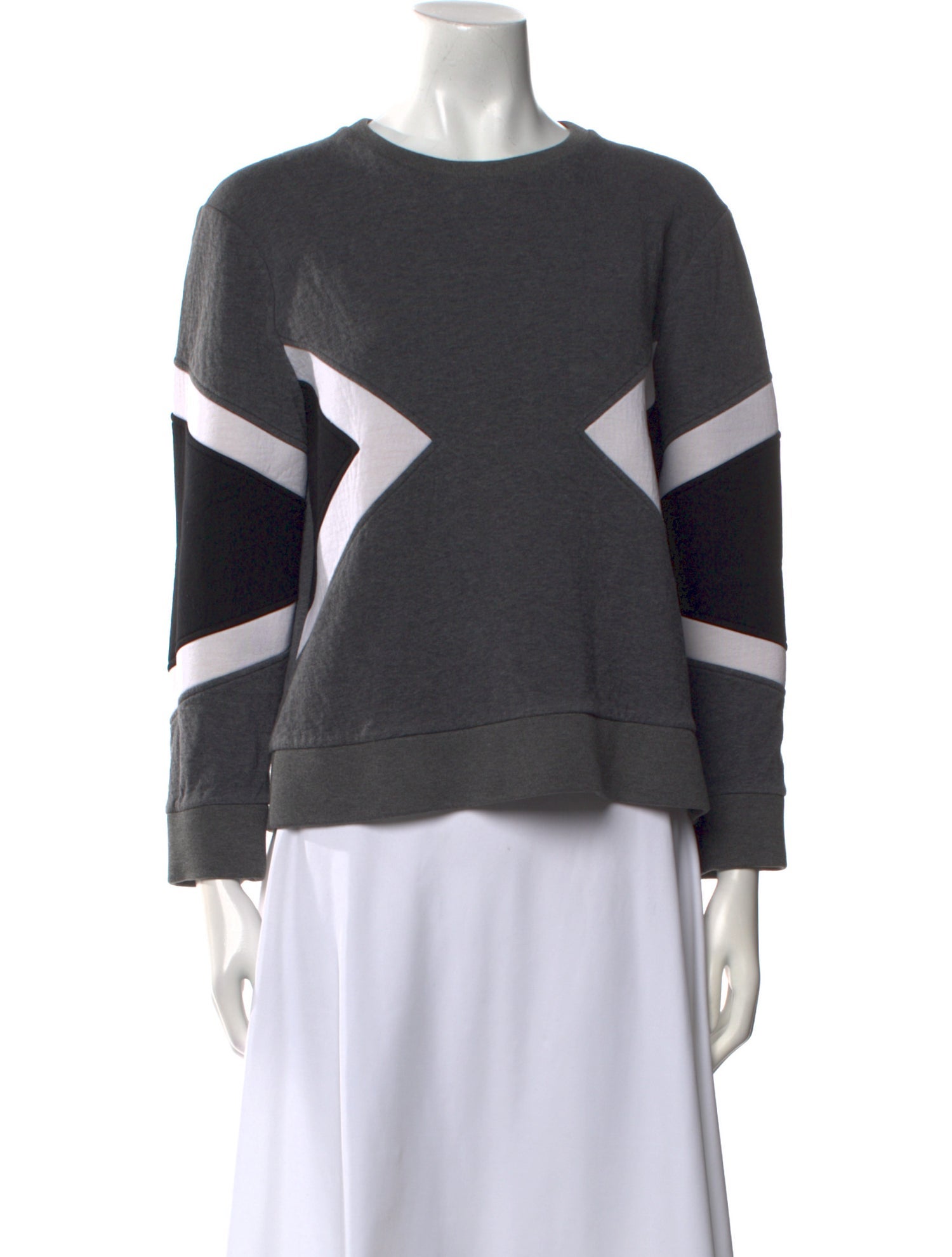 Neil Barrett Crew Neck Long Sleeve Sweatshirt