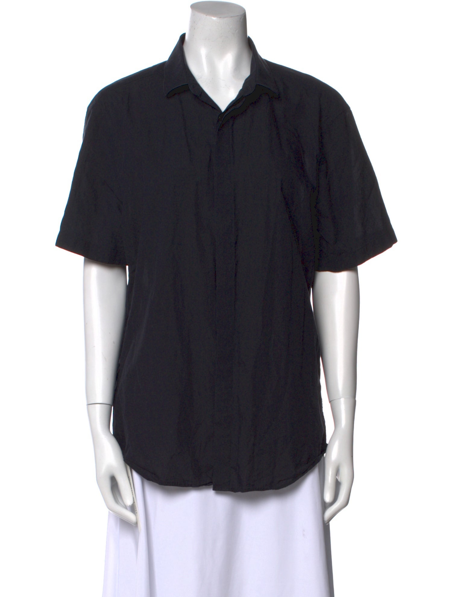Neil Barrett Short Sleeve Button-Up Top