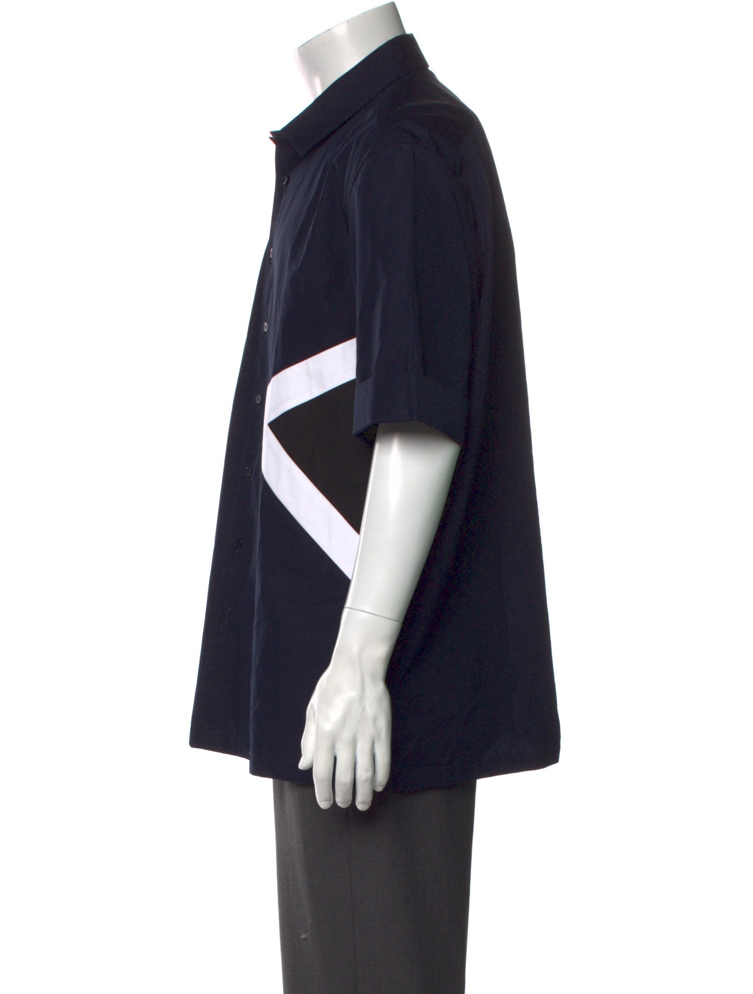 Neil Barrett Printed Short Sleeve Shirt