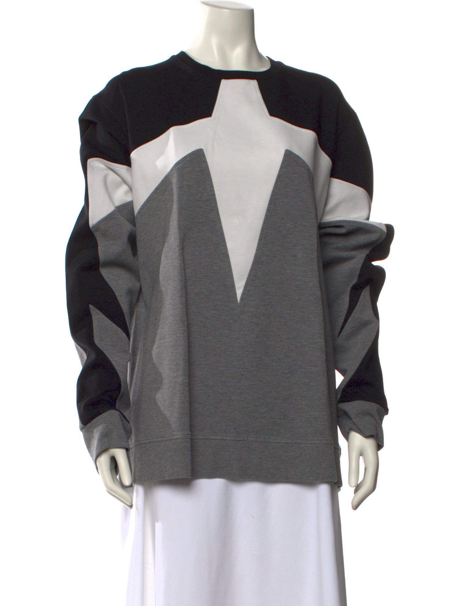 Neil Barrett Printed Crew Neck Sweatshirt