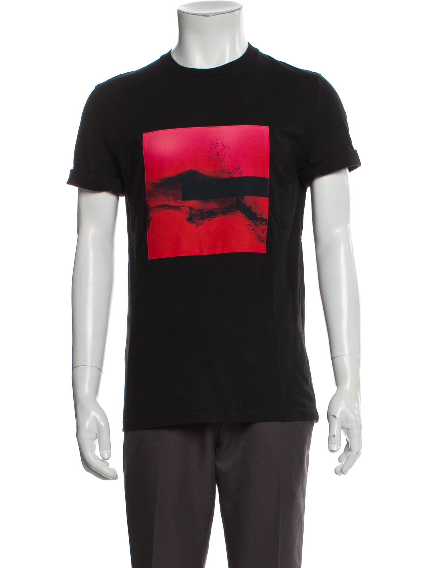 Neil Barrett Graphic Print Crew Neck T-Shirt