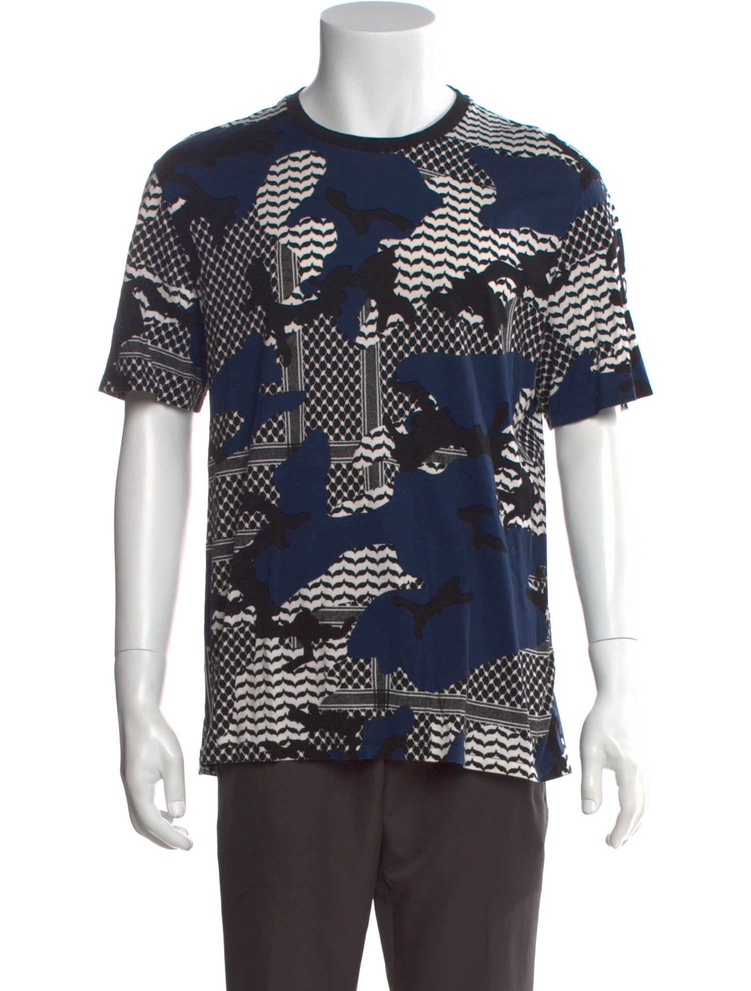 Neil Barrett Printed Crew Neck T-Shirt
