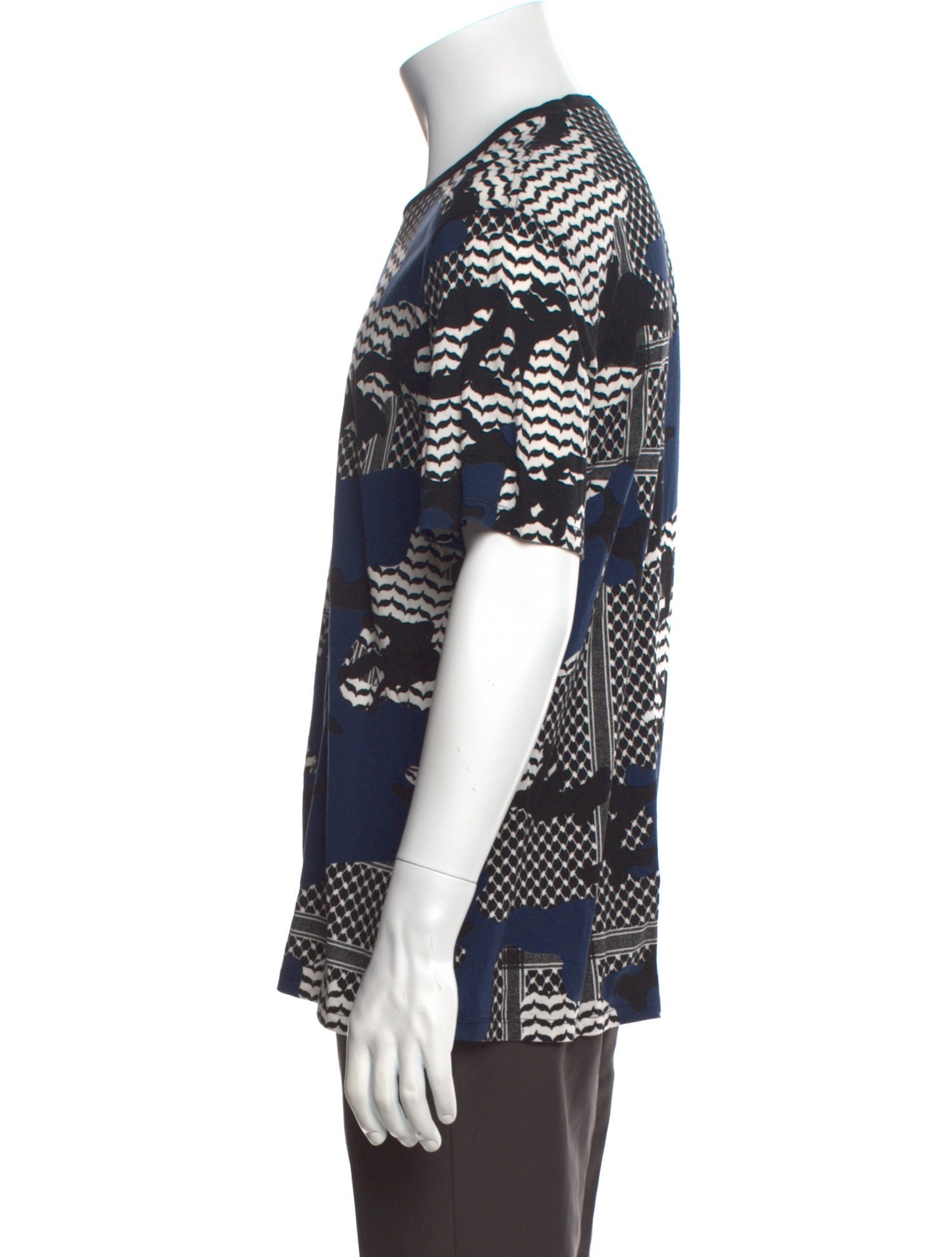 Neil Barrett Printed Crew Neck T-Shirt