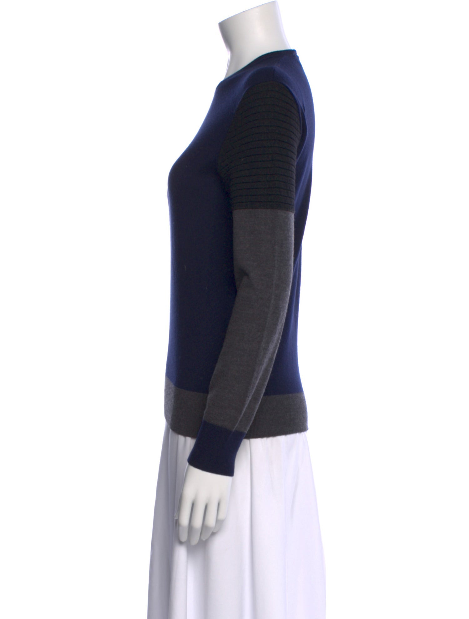 Neil Barrett Merino Wool Crew Neck Sweater
