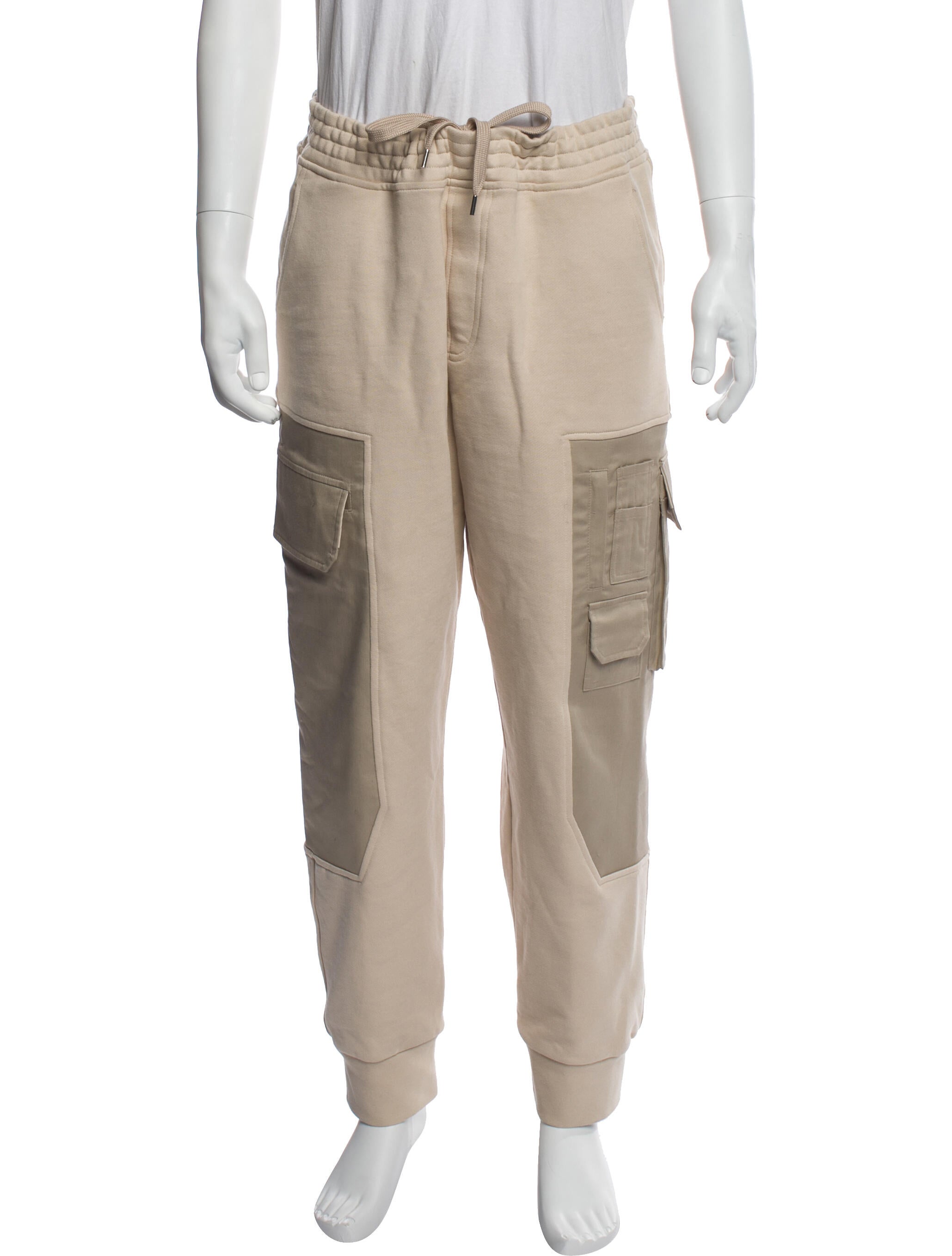 Neil Barrett Colorblock Pattern Joggers