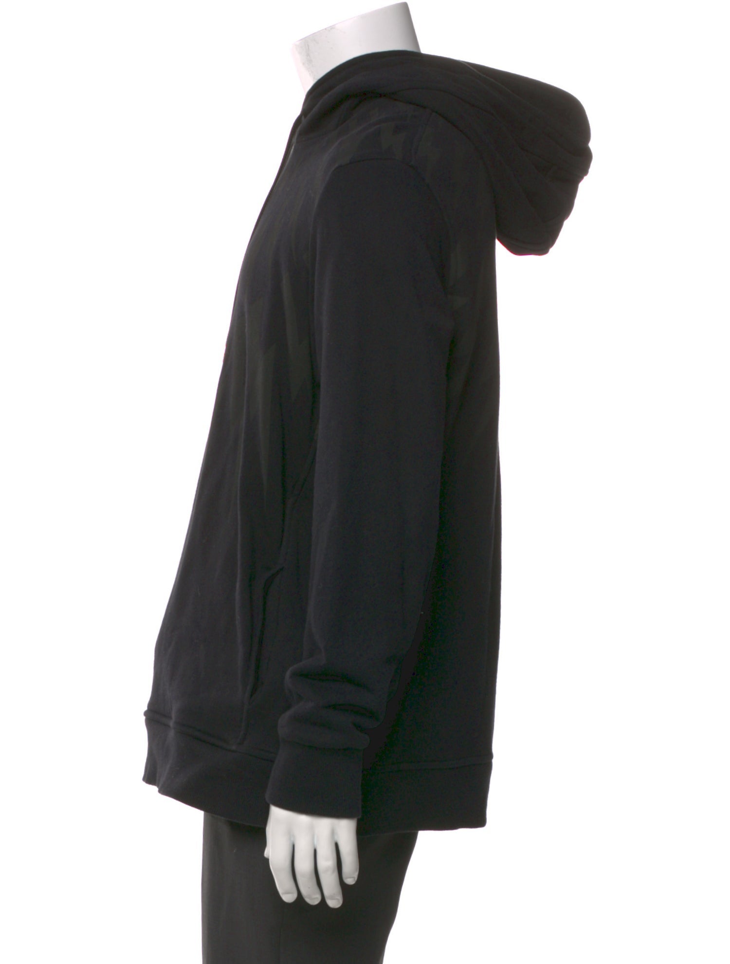 Neil Barrett Crew Neck Long Sleeve Hoodie