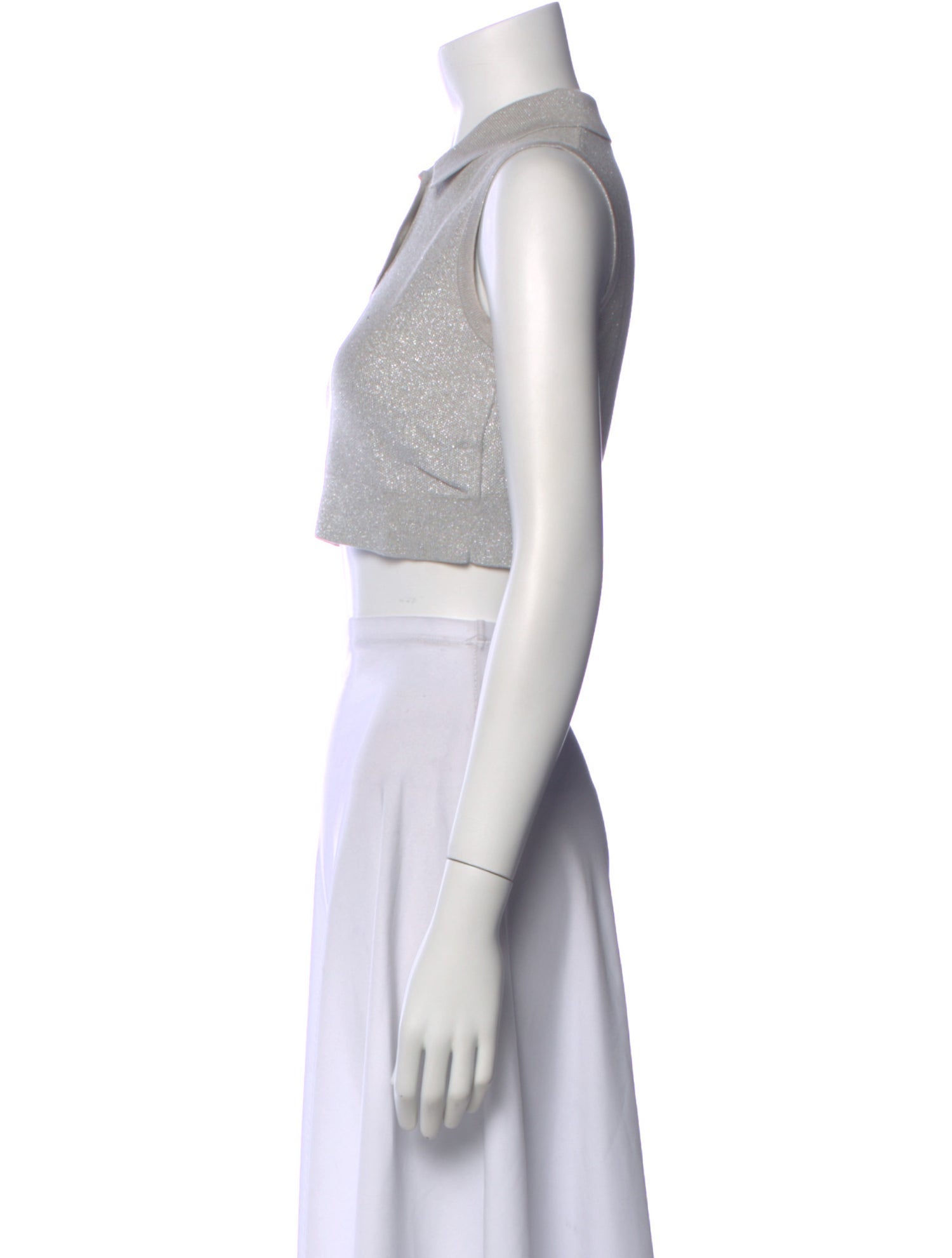 Neil Barrett Sleeveless Crop Top