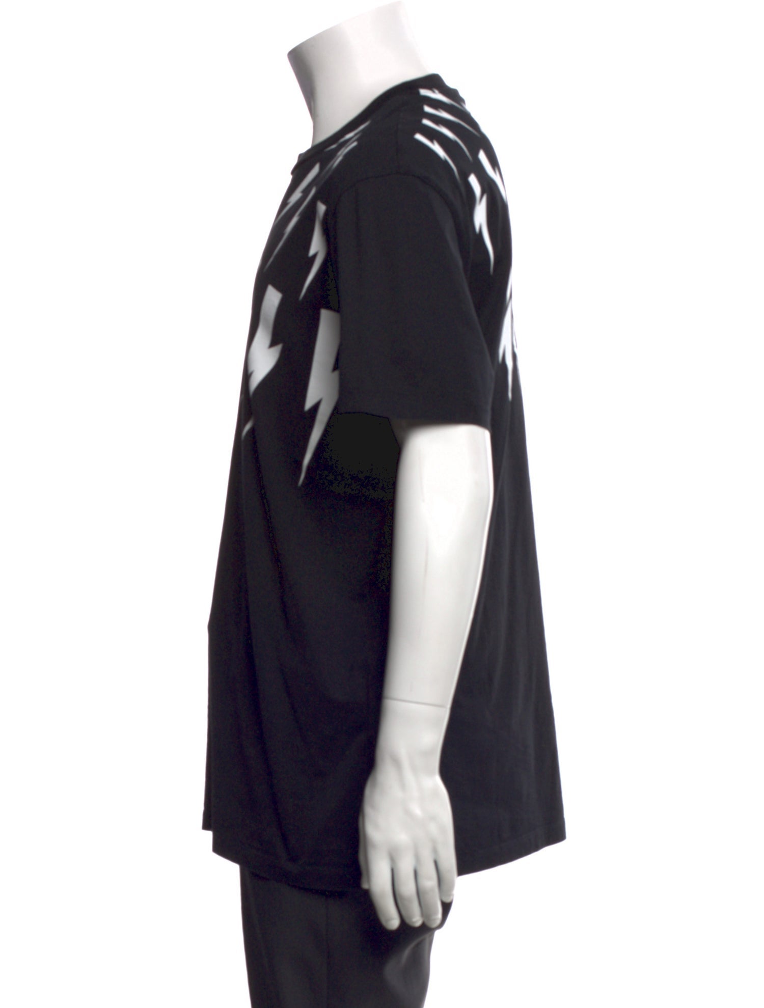 Neil Barrett Graphic Print Crew Neck T-Shirt
