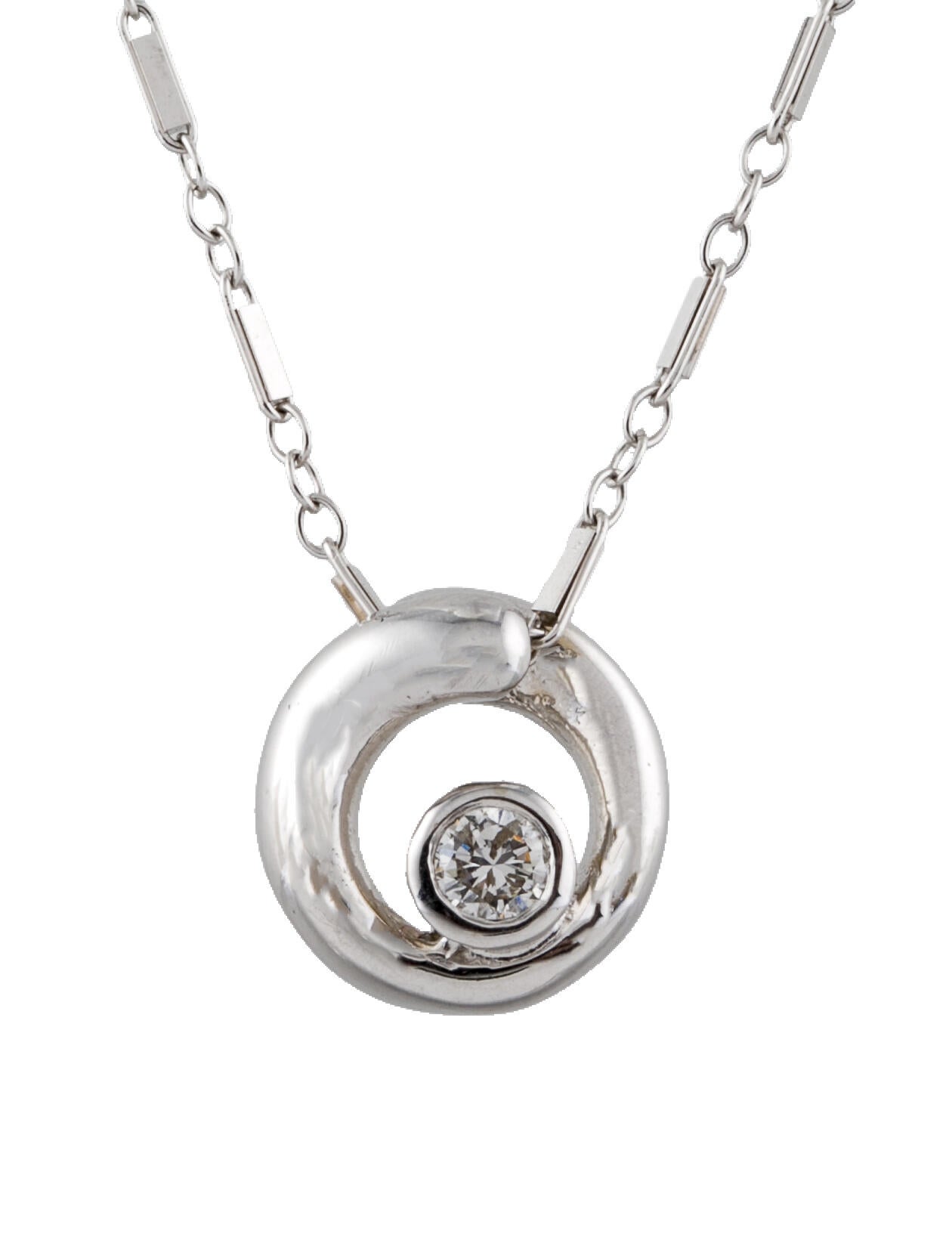 Necklace 14K Diamond Pendant