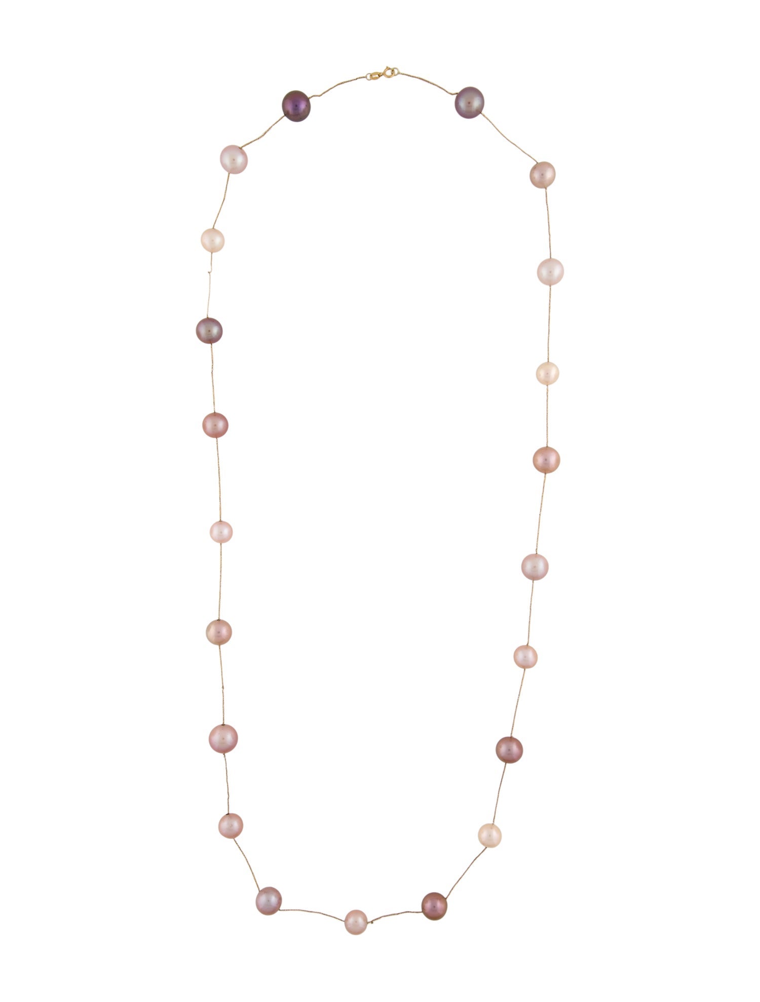 Necklace 18K Pearl Station