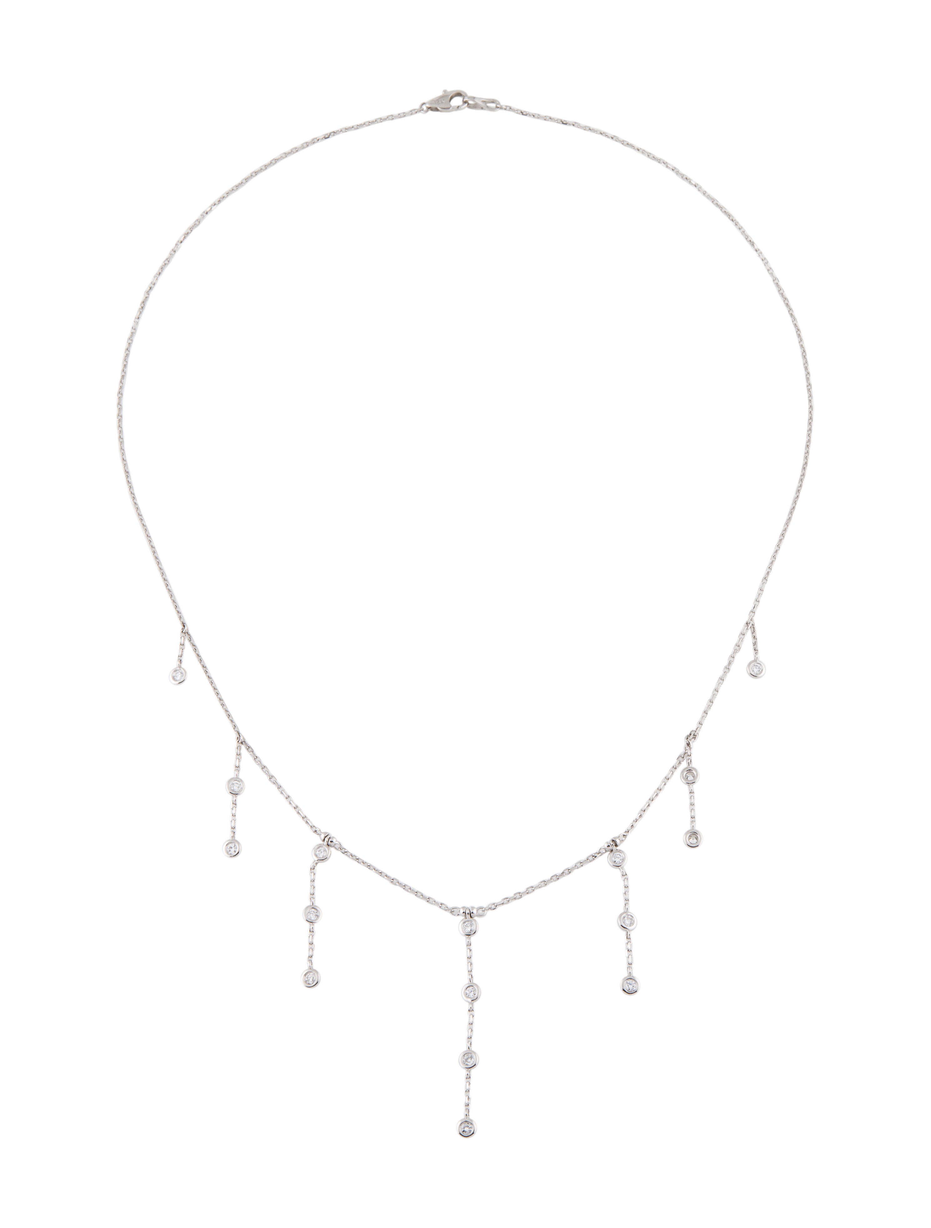 Necklace 14K Diamond Collar Necklace