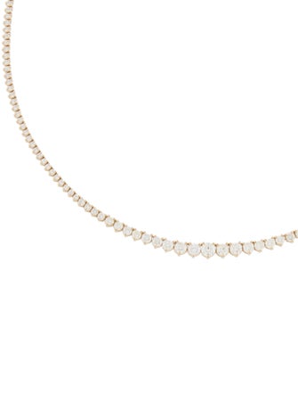 Necklace 14K 7.51ctw Diamond Collar Necklace