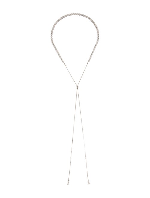 Necklace 14K 6.56ctw Diamond Adjustable clasp