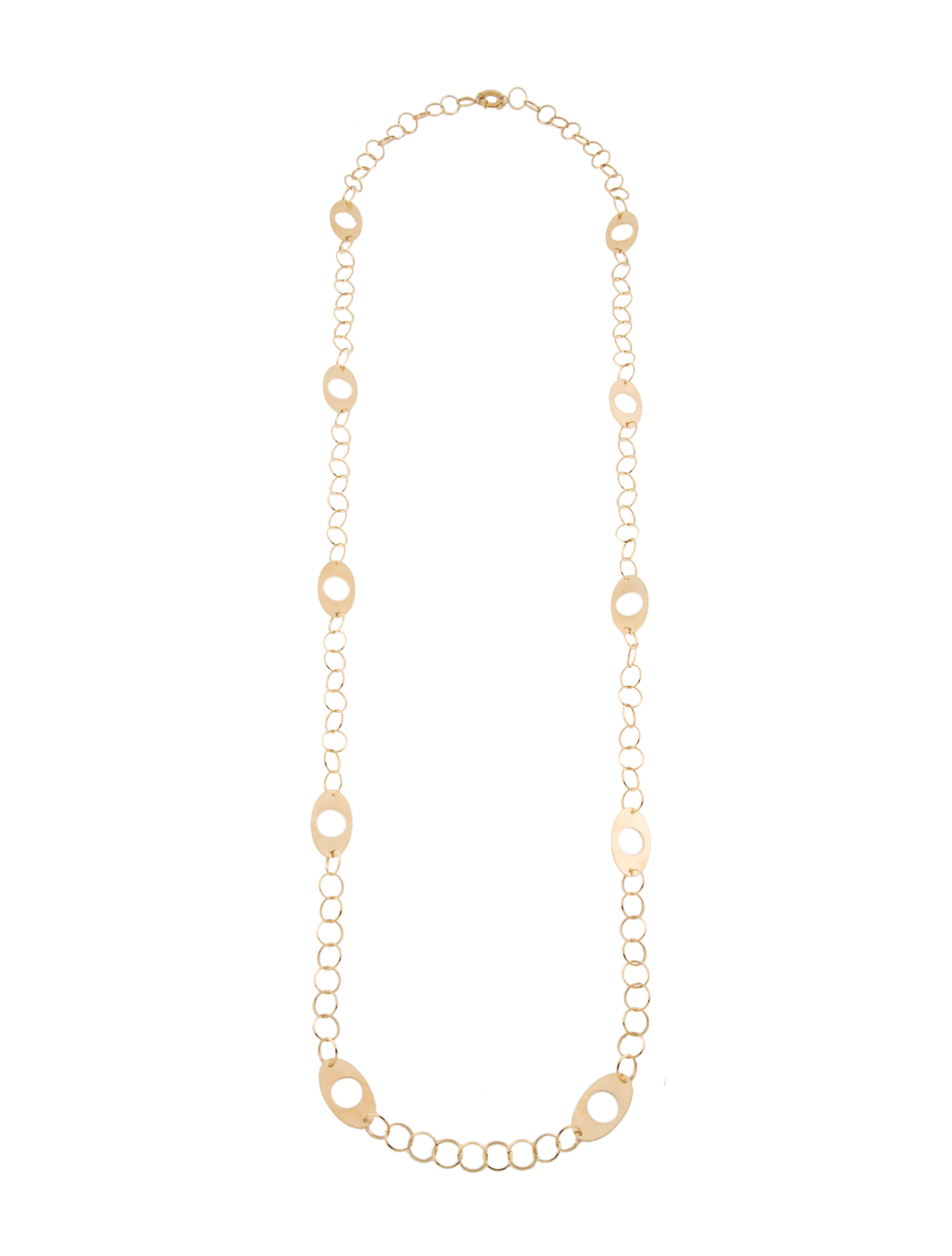 Necklace Eurocatene 18K Station Necklace