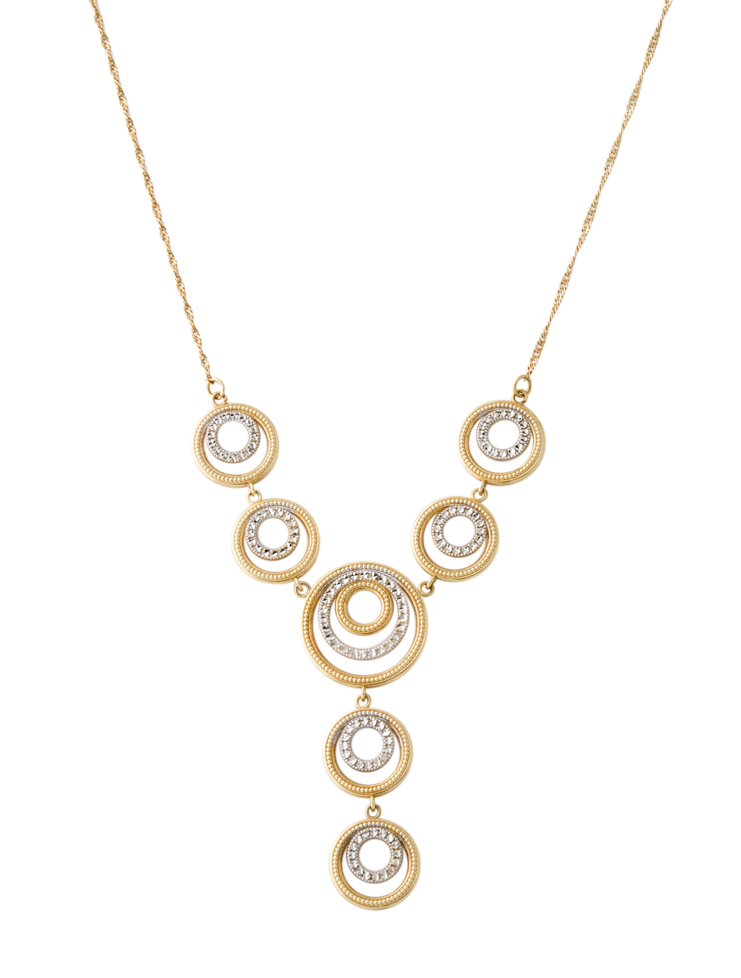 Necklace 14K Lavalier Necklace