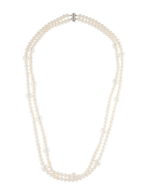 Necklace 14K Pearl Double Strand Necklace
