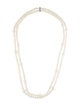 Necklace 14K Pearl Double Strand Necklace
