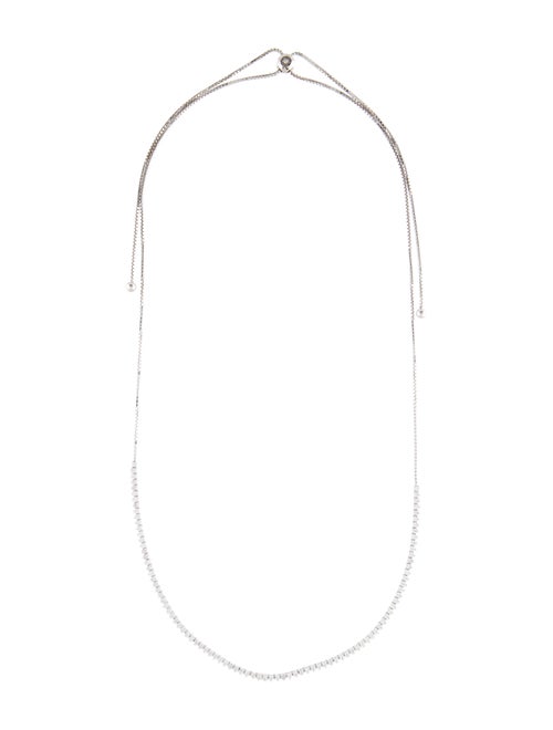 Necklace 14K 4.04ctw Diamond Expandable Chain Necklace