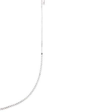 Necklace 14K 4.04ctw Diamond Expandable Chain Necklace