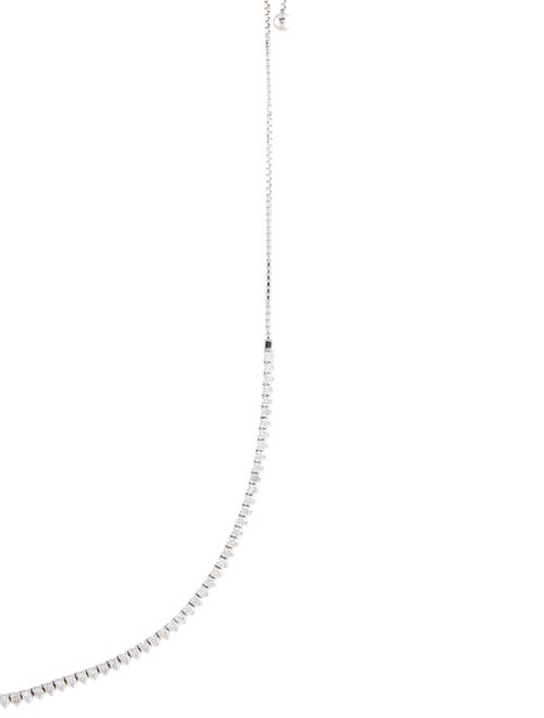 Necklace 14K 4.04ctw Diamond Expandable Chain Necklace