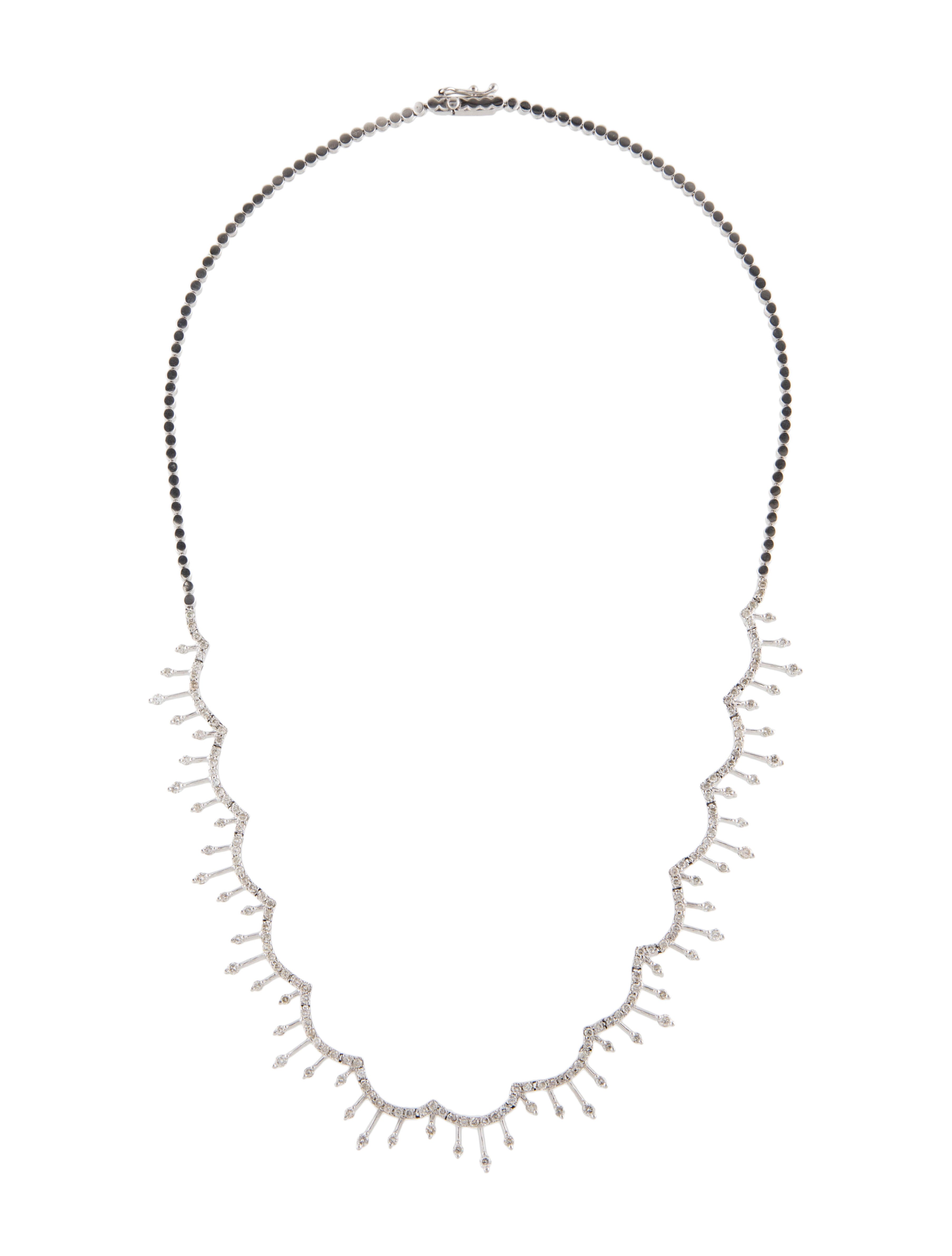 Necklace 14K 2.16ctw Diamond Collar Necklace