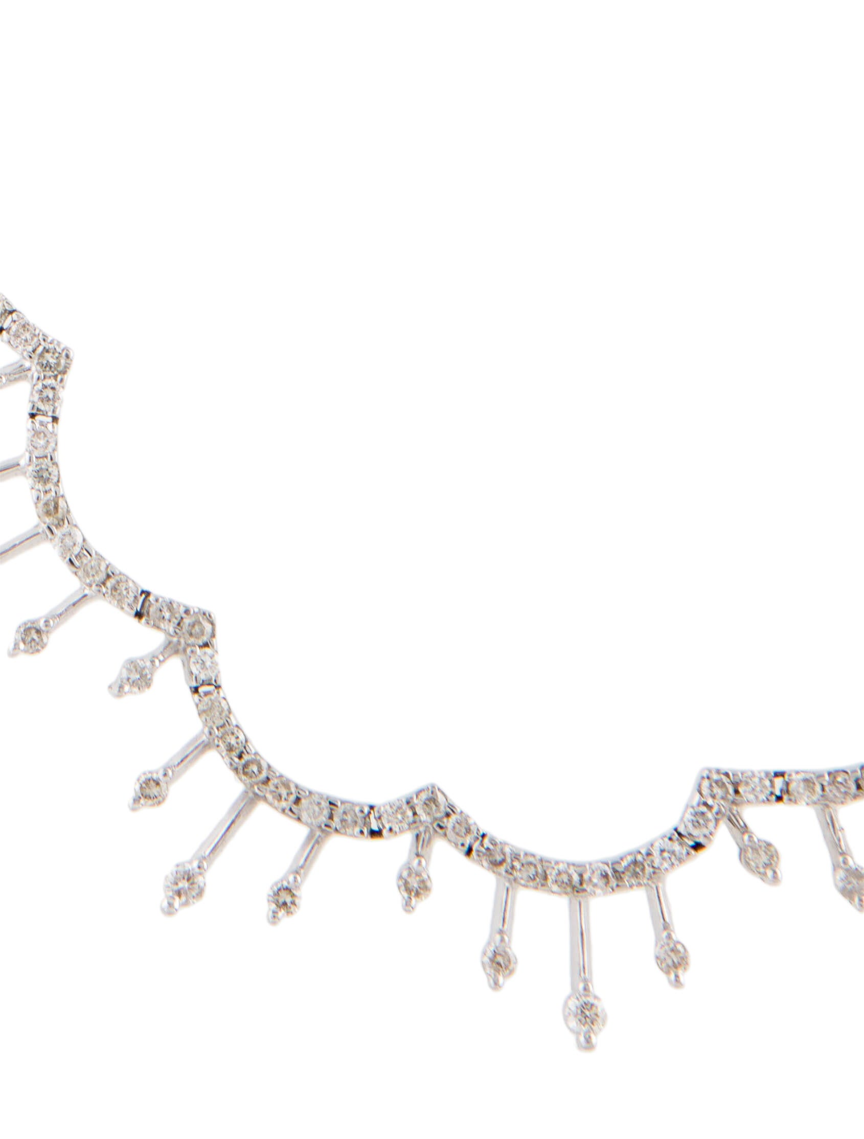 Necklace 14K 2.16ctw Diamond Collar Necklace
