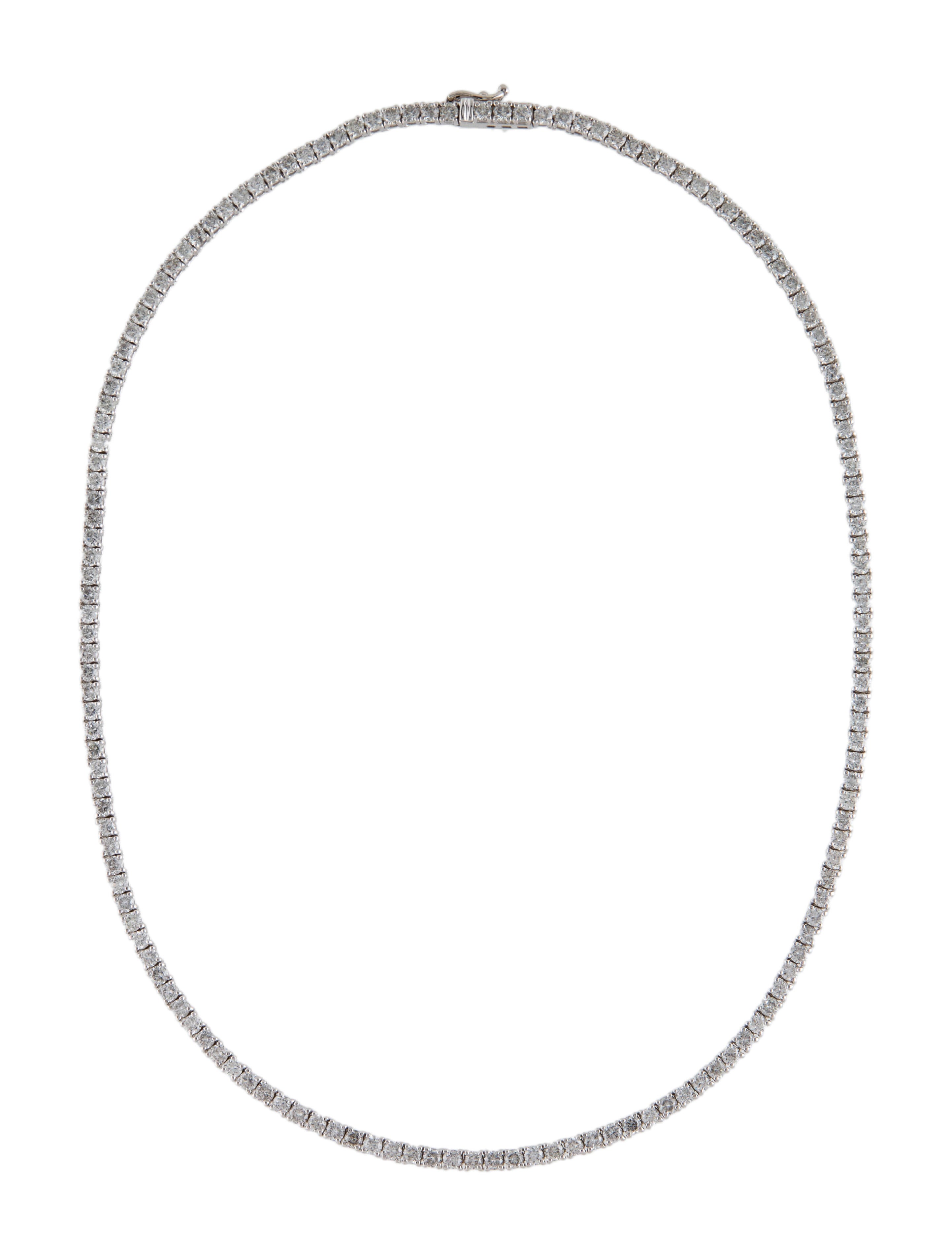 Necklace 14K Diamond Collar Necklace Gold, 14K White Gold Collar, Necklaces NECKL31831 The