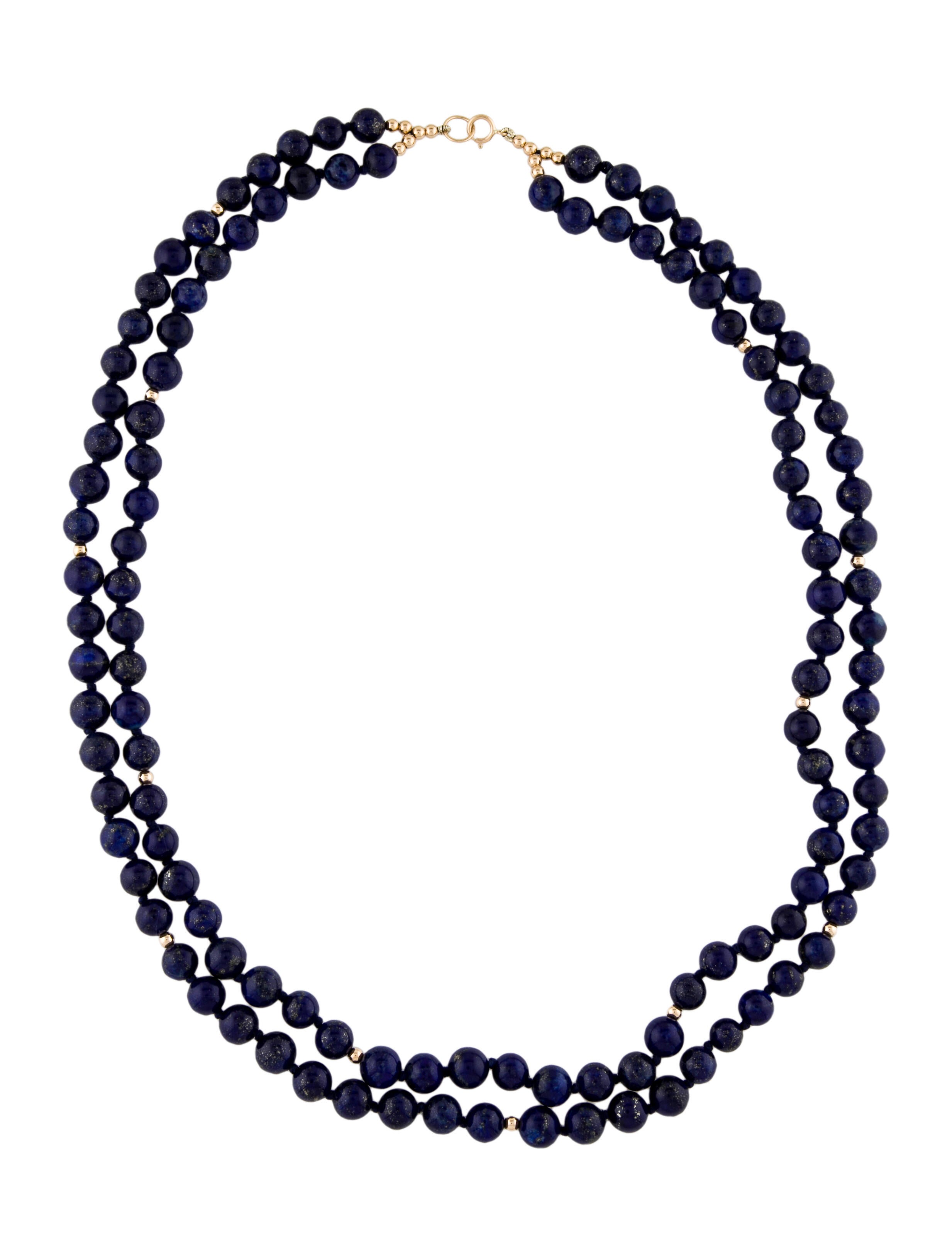DoNotUse9 Alexis Bittar Fine Jewelry Sodalite Bead Double Strand