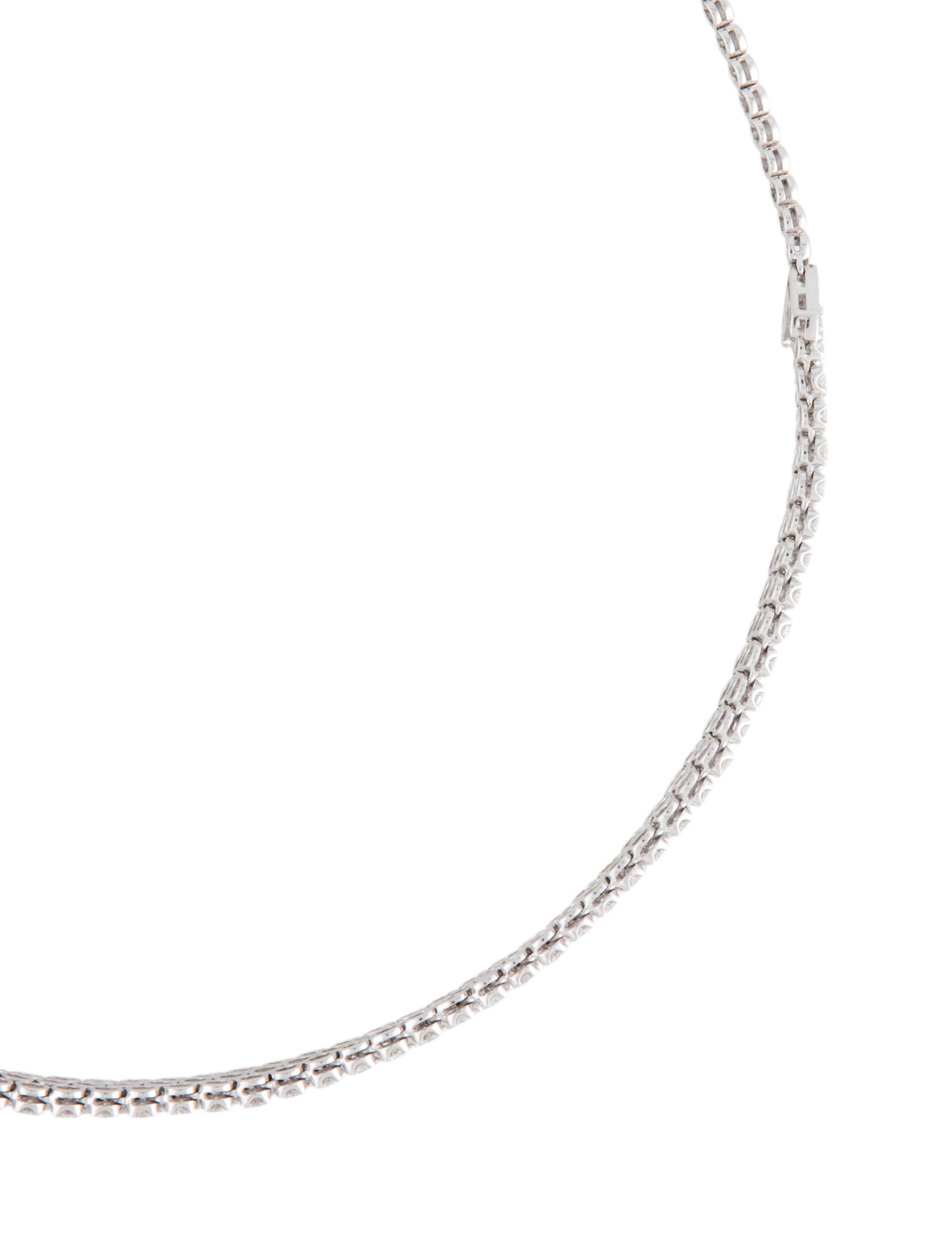 Necklace 14K Diamond Adjustable Choker Necklace
