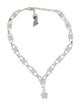Necklace 18K 8.63ctw Diamond Lavalier Necklace