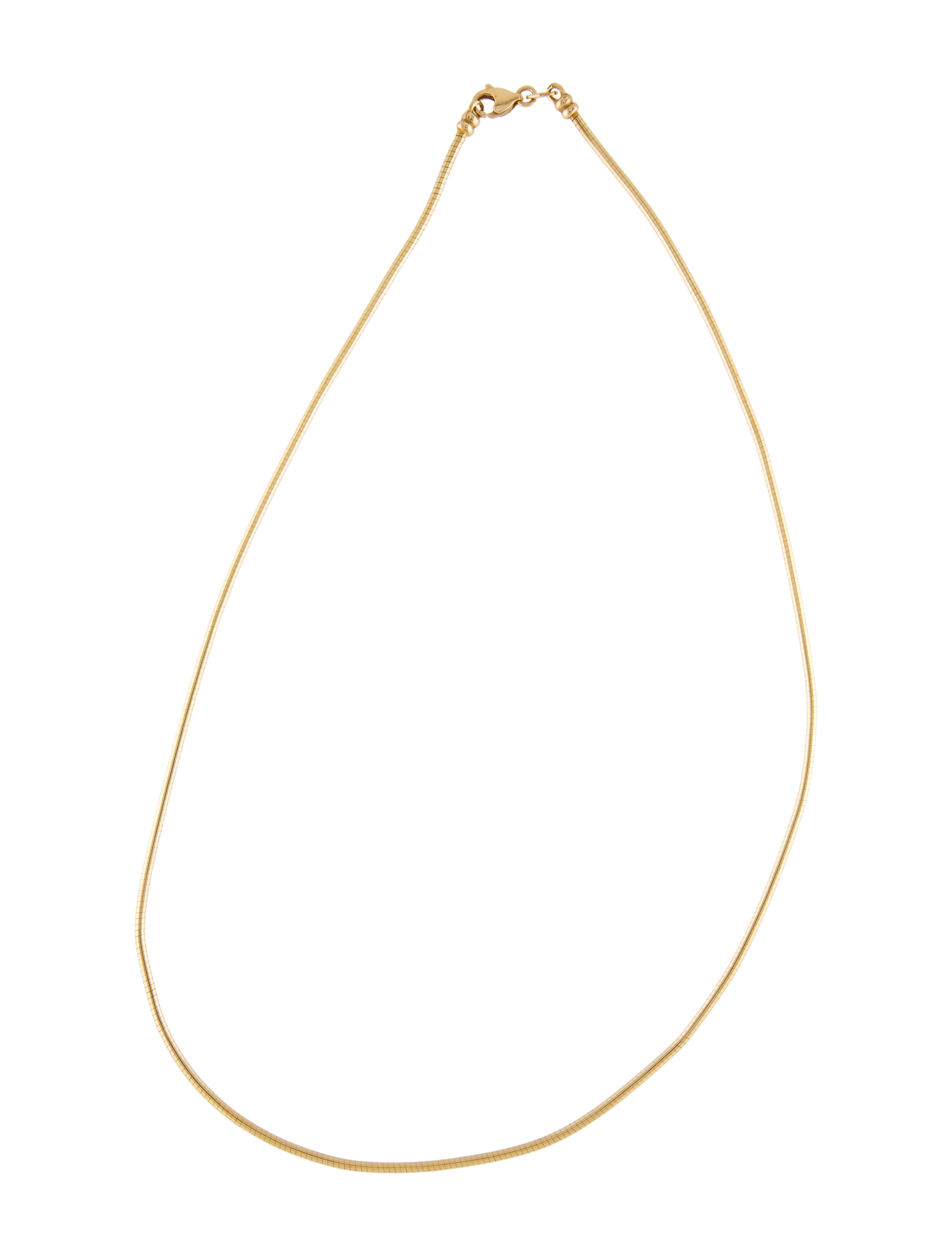 Necklace 14K Thin Collar Necklace