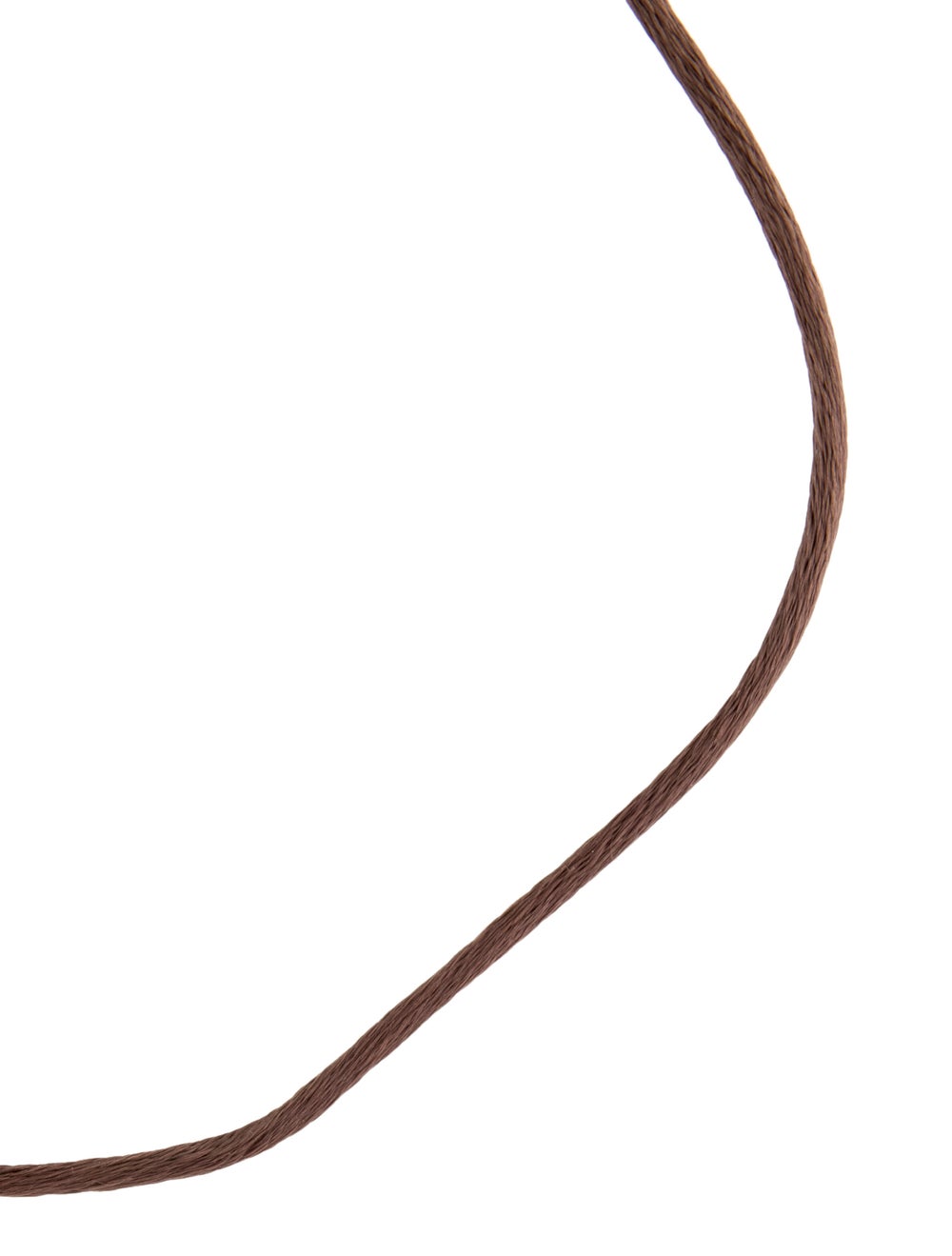 14K Cord Necklace Gem