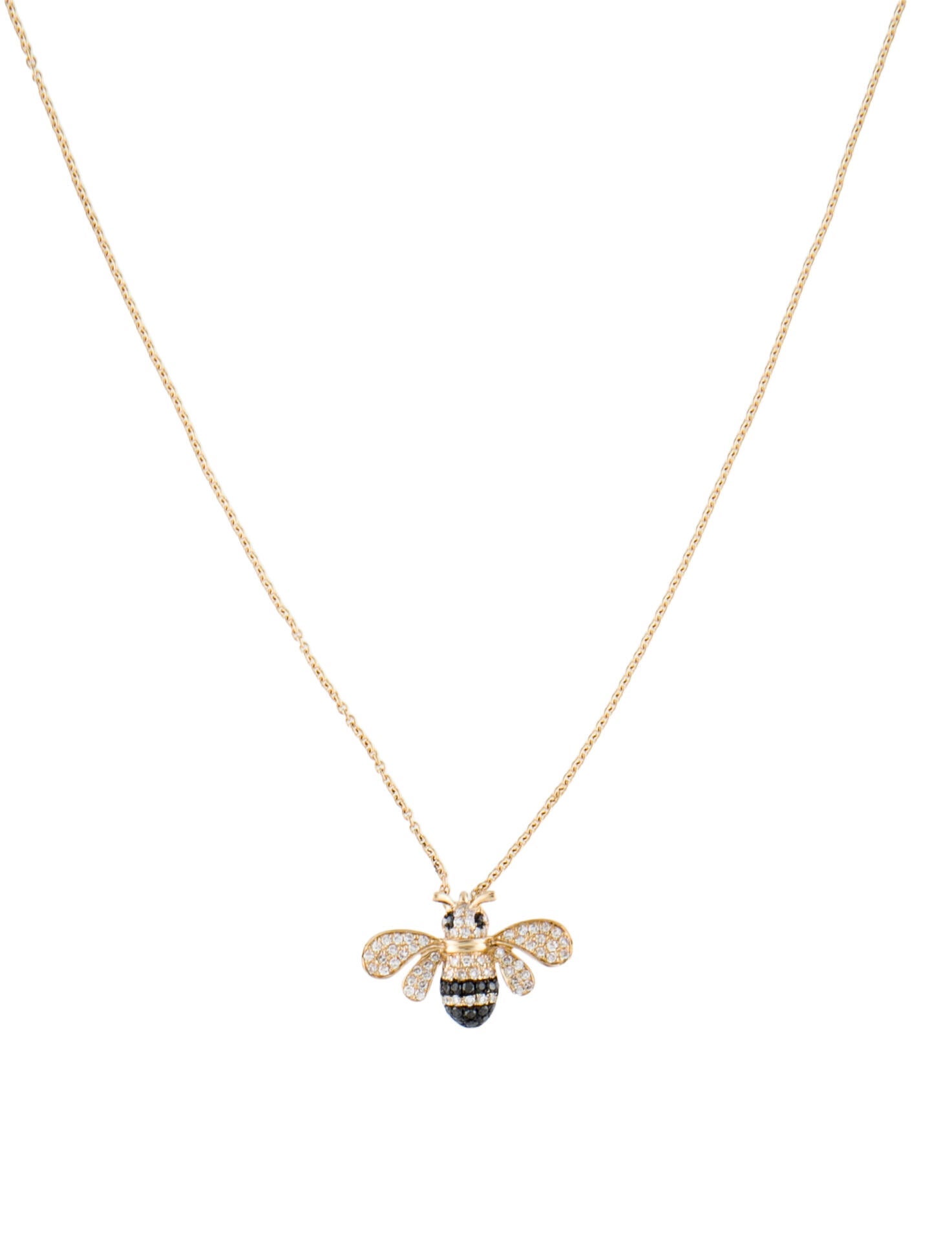 Janis Savitt 18K Diamond Cluster Pendant Necklace 18K Yellow Gold