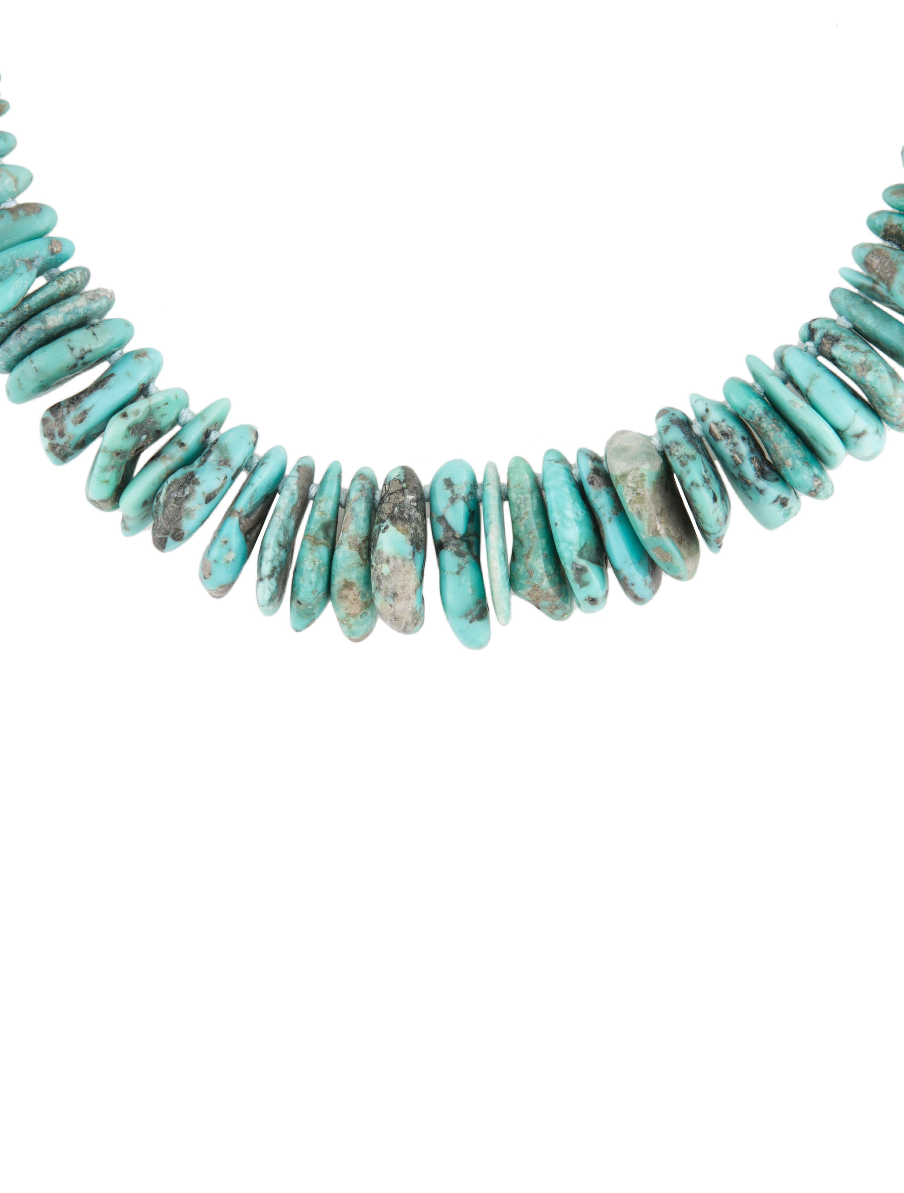 Andrea Fohrman 14K Turquoise & Diamond Shooting Star Bead Necklace ...